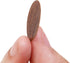 Mini Skater 108Pcs Supplies,20mm Self-Adhesive Wooden Furniture Cabinet Screw Hole Cover Stickers Decoration Dia (Red