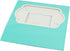 10-Count (14 10 5 Inches, Global Sugar Art Extra Deep Quarter Sheet Cake Box with Window, Sturdy, AutoPopup x x