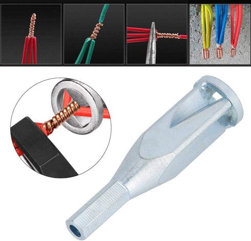 YWBL-WH Wire Stripper & Electrical Cable Quick Connector Twisting Tool for Power Drill Driver (Rectangle/Round)