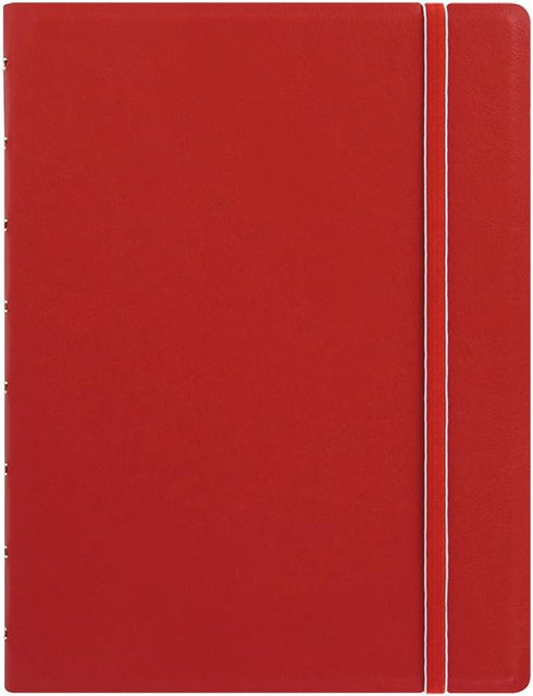Filofax Notebook, A5 Size, 8.25 x 5.182 inches, Red (B115008U)