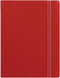 Filofax Notebook, A5 Size, 8.25 x 5.182 inches, Red (B115008U)