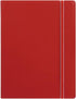 Filofax Notebook, A5 Size, 8.25 x 5.182 inches, Red (B115008U)