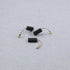 4 Pairs Angle Grinder Carbon Brushes - 5x8x17mm Compatible with Bosch Power Tool Accessories