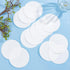 GORGECRAFT 100PCS 90 mm Synthetic Filter Discs, Cellulose Filter Paper Circular Funnel Filters for Mushroom Cultivation