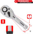 TOMMARS 1/4-Inch Drive Stubby Ratchet Mini Ratchet with Quick-Release Head, 72-Tooth