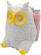 Owl Sticky Note Dispenser – Cute Rotating Animal Pop-up Note Holder with Pen Holder for Desk Home Office, 3x3 in