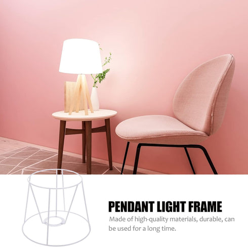 Bulb Wire Lamp Shade Vintage Lamp Guard Metal Light Cover Guard Holder for Table and Floor Light