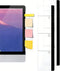VEW STORE 2Pcs Monitor Memo Board Desk Computer Accessories Sticky Notes Holder Cute Office