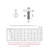 Generic 304 Screw(500Pcs,8mm,M2.5) Slotted Cheese Head Screws Cap Stainless Steel