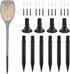 SATUY 10 Pcs Solar Light Ground Stakes Kit, ABS Plastic Ground Stakes &