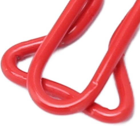 Office Paper Clips - Airplane Shaped for Scrapbooking, Plating Process, Red