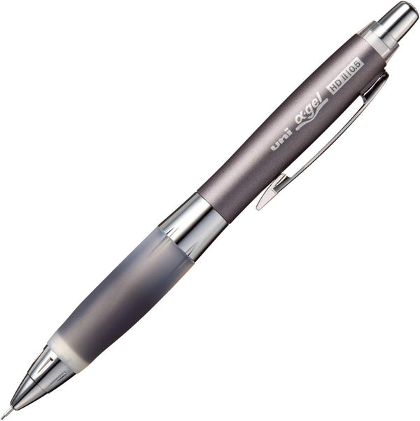 Uni Alpha-Gel Shaker 0.5mm Mechanical Pencil with Firm Grip, Gun Metallic (M5619GG1P.43)
