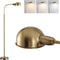 Adjustable Floor Reading Lamp Standing Lamps with Remote Control Gooseneck and Rotatable