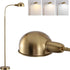 Adjustable Floor Reading Lamp Standing Lamps with Remote Control Gooseneck and Rotatable