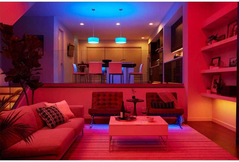 A19 Bulb, 60W 1-Pack (Packaging GE Lighting CYNC Smart Full Color LED Light Replacement, Bluetooth/Wi-Fi Enabled, Alexa