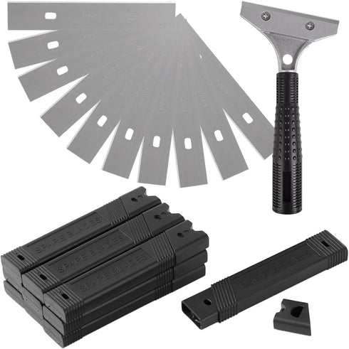 4" Scraper Blades, 100 Pcs Replacement Scraper Razor Blades, Ultra-sharp Scraper Razor