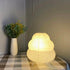 Gadpiparty E14 Cozy Japanese Rice Paper Lantern Lamp - Base Night Light with Us Plug for Bedroom, Living Room, Kids
