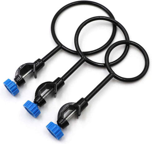 Laboratory Support Stand Clamps, Retort Clamp Support Ring Lab Stand Set