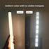 L SHY-U L Floor Lamp with Adjustable Height & Flexible Arm, Remote & Foot Switch, Slim Design & Even Lighting