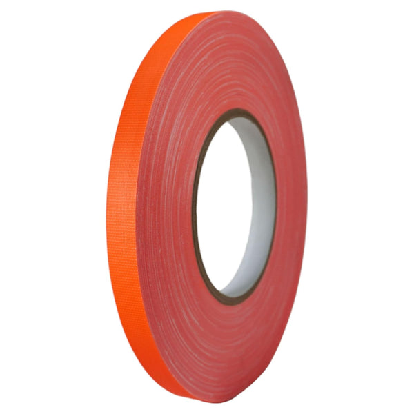 T.R.U. CGT-80F Fluorescent Gaffers/Spike Tape, 60 Yards, Laminated with Rubber Adhesive, 1/2 in. (Fluorescent Orange)