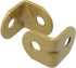 heyous 20PCS 0.75 Inch 0.75 Inch Closet Furniture Corner Brace Hooks Fasteners Mini Brackets Gold Iron Wall Mount