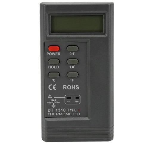 -200C 1370C EVTSCAN to Industrial K Type Thermometer, with Thermocouple Probe, LCD Digital High Temperature