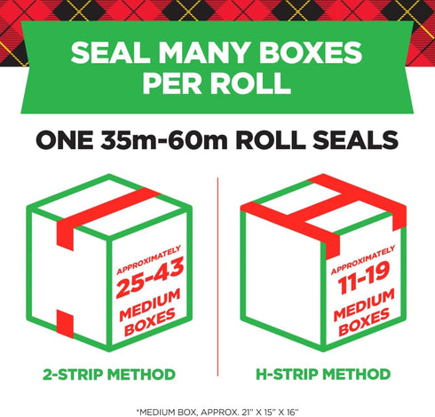 Scotch Tough Grip Moving Packing Tape, Clear, 1.88 in. x 43.7 yd., 3 Tape Rolls