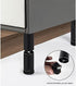 LXVPKH Table,M6 Aluminum Alloy Adjustable Furniture Leg Pieces,Round Wardrobe Leg,Replacement Furniture Feet,Metal