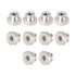 uxcell Knurled Thumb Nuts, 10Pcs M4x0.7mm Iron Round Knobs Fasteners for 3D Printer Parts