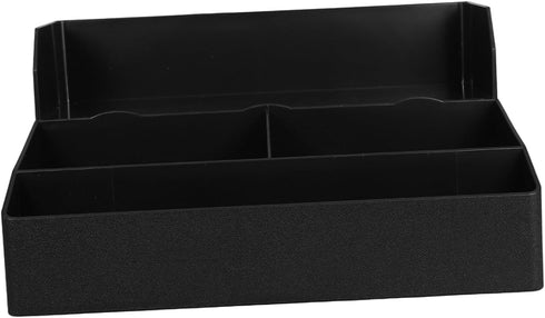 LIFKOME Multi Purpose Cup Shelf Organizer with Large Storage Compartment Efficient Countertop Storage