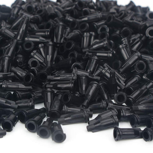 1000 Value Pack Luer Lock Syringe Tip Caps with Storage Box, Dispensing Needle Tip Cap