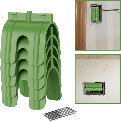 OwnMy 5PCS Drywall Outlet Markers for Installation, No Measuring Needed Drywall Marking Tools for Electrical Outlets,