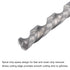 uxcell 3.5mm Solid Carbide Twist Drill Bits - Metric Left Hand Spiral Flutes for Stainless Steel (2pcs)