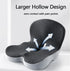 TOWGOU Tailbone Orthopedic Cushion, Seat Cushion for Office Chair and Car, Ergonomic Memory Foam L Shaped Integrated