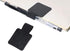 Mini Skater Self-Adhesive Pen Loop, Leather Sticker Holder with Elastic Band for Tablet, Journals, Clipboards, Notebook