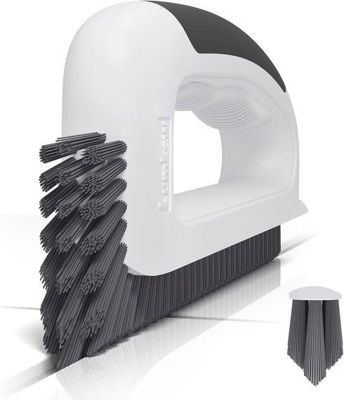 Lumkew Grout Cleaning Brush, V Shape Stiff Grout Cleaner Brush for Floors