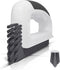 Lumkew Grout Cleaning Brush, V Shape Stiff Grout Cleaner Brush for Floors