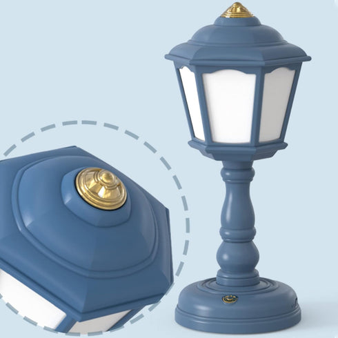 XISAOK Touch-Dimmable USB Charging Table Lamp Street Lamps Design Night Lights Bedside Desk Light Room Decorations