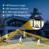 223 IP65 3 90-360 (2 Packs) Solar Lights Outdoor with Motion Sensor, LED Security Light Outdoor, Waterproof LED