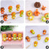 Totority 20pcs Little Lion Mini Erasers, Cute Animal Erasers for Kids, Portable Pencil Erasers