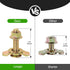 L Track Threaded Stud Fittings, Pack of 10 Double Stud Lug Fitting for Tie Down with L Track Rails