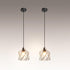 ASD Black Pendant Light Fixture - 1xE26 120V ETL Modern Pendant Lights