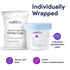 (2PK)- 4 oz. Sterile Urine Specimen Cups with Lids Sample Urine Cups for Specimen Collection - Individually Wrapped