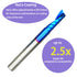 2PCS 1/4inch Shank O-Flute Upcut Solid Carbide CNC End Mill - 1/4 inch Cutting Diameter Router Bit