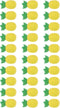 NUOBESTY 30Pcs Mini Pineapple Erasers, Cute Pencil Erasers in Pineapple Shape for Kids Party Bag Favors, Classroom