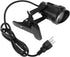 10W Set 2 Pack QWORK Clamp Spot Light Adjustable Cool White Focused Beam for Display, Plants & Artwork