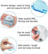 2 Pack Suction Cup Razor Holder for Shower Wall Accessories No-Drill Shower Razor Holder Suction Caddies Waterproof