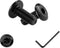Hincell M6x18mm Hex Socket Head Cap Screws, 50pcs, 304 Stainless Steel, Black Oxide,