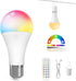 KINDEEP Rechargeable Light Bulbs with Remote: Battery Operated Bulbs with 15 Colors