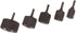 PSI Woodworking CJAM10C Expanding Jam Chuck Set, 5-Pieces